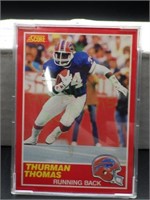 1989 Score Thurman Thomas Rookie Card #211