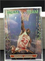 Michael Jordan Beam Team 92-93 Stadium Club Card