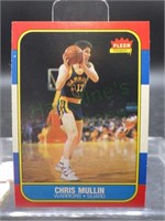 1986 Fleer Chris Mullin Card #77