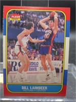 1986 Fleer Bill Laimbeer Card #61
