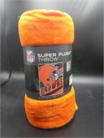 Cleveland Browns Super Plush Throw Blanket