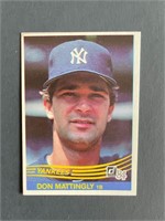 1984 Donruss #248 Don Mattingly RC NM+