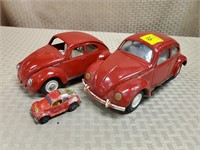 Tonka & Cragstan Volkswagon Beetle Toys