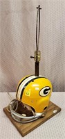 Vintage Green Bay Packers Football Helmet Table