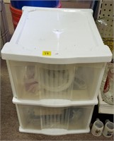 Plastic Container of Electrical Items