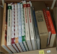 Box of Assorted Cook Books