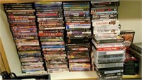 Large lot of Assorted DVDs & VHS Tapes