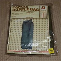 Sealed Canvas Duffle Bag