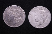 TWO SILVER DOLLARS