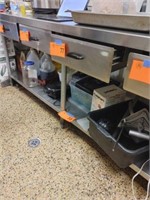 Croc Pot, Hot Plate, Food Processor- Bottom shelf