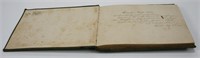 1851 Book Handwritten Flowers from Foreign Lands