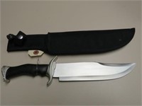 FROST CUTLERY FIXED BLADE KNIFE W/SHEATH