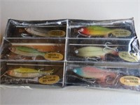 DOLL FISHING LURES (12) PCS NEW OLD STOCK ORIG PCK