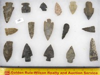 (16) Archaic Woodland Points - case is NOT