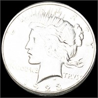 1923-S Silver Peace Dollar NEARLY UNCIRCULATED