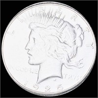 1925-S Silver Peace Dollar UNCIRCULATED