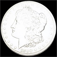 1880-O "MICRO O" Morgan Silver Dollar UNCIRCULATED