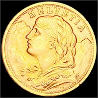 1947 French Gold 20 Francs UNCIRCULATED