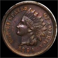 1894 Indian Head Penny CHOICE PROOF