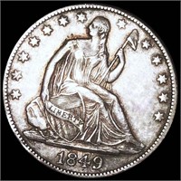1849-O Seated Liberty Half Dollar