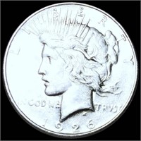 1926-S Silver Peace Dollar NEARLY UNC