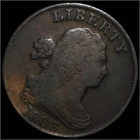 1803 Draped Bust Half Cent LIGHTLY CIRCULATED