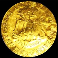 Heilige Dreyfalyigkeit Gold IHS Coin UNC