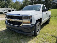 2016 Chevy Silverado Single Cab