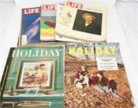 Holiday, Life Magazines (13 Pcs.)