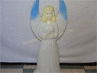 Blow Mold Plastic Christmas Angel 30"T missing