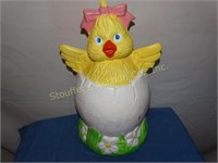 Blow Mold Plastic Easter Chick 20"T