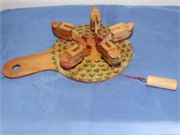 Wood Chicken Paddle
