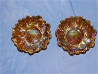 2 Jeanette glass bowls