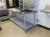 STAINLESS TOP TABLE