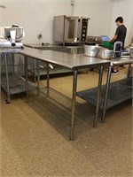 STAINLESS TOP TABLE