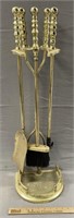 Fire Place Tools Set Brass