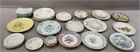 Porcelain & China Plates Grouping (Some Chips)