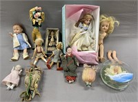 Vintage Doll Lot (Some Parts)
