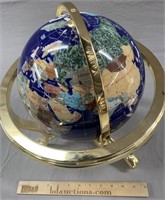 Blue Lapis Table Top Globe
