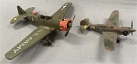 2 Toy Military Planes