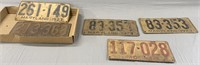 Early License Plates Lot
