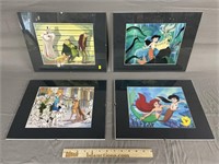4 Disney Animation Prints