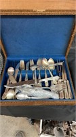 1847 Rogers bros co. Silverware with case