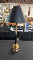 Brass with black accents 3ft lamp