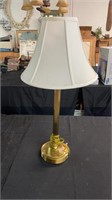 Brushed brass lamp 2ft tall