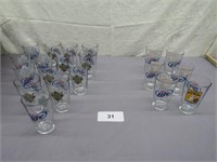 Brewer Miller Lite glasses ( 16 oz)