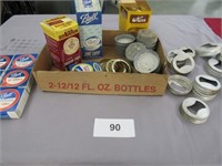 Canning lids / jar funnels