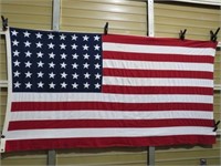 VINTAGE (48) STAR AMERICAN FLAG IN GOOD CONDITION