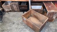 Wooden Ammunition Boxes and Others