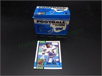 Complete Set of 1990 Topps Traded Football Cards